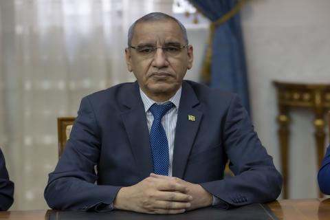 وزير الداخلية واللامركزية  محمد أحمد ولد محمد الأمين
