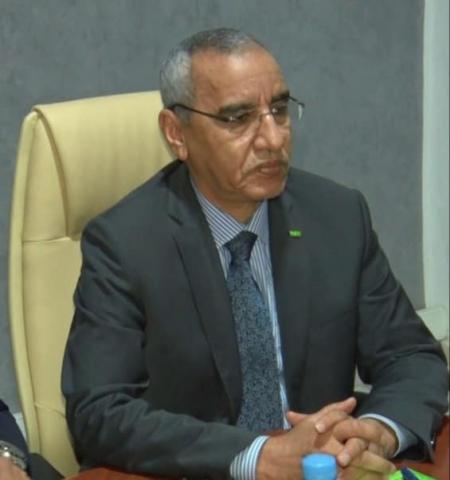 وزير الداخلية واللامركزية، السيد محمد أحمد ولد محمد الأمين
